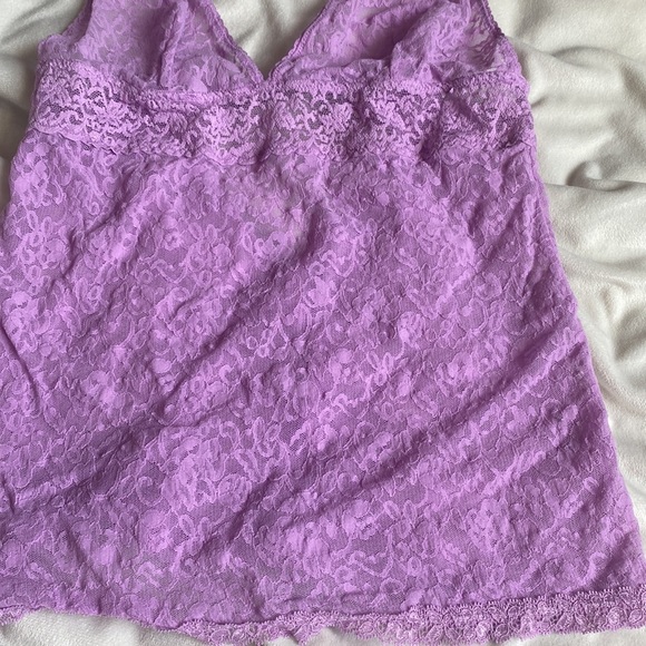Victoria’s Secret Lace Cami Tank | Soft Girl Coquette Vibes Vintage Y2K Size L - Picture 3 of 8